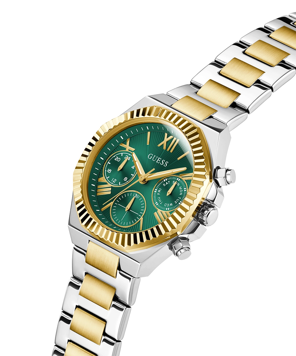 GUESS Ladies 2-Tone Multi-function Watch