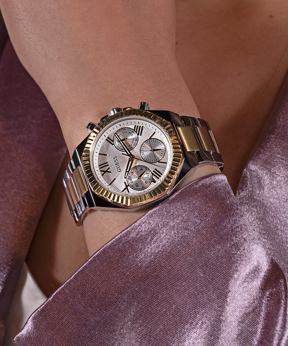 GUESS Ladies 2-Tone Multi-function Watch