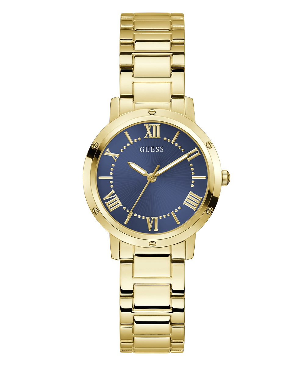 GUESS Ladies Gold Tone Analog Watch