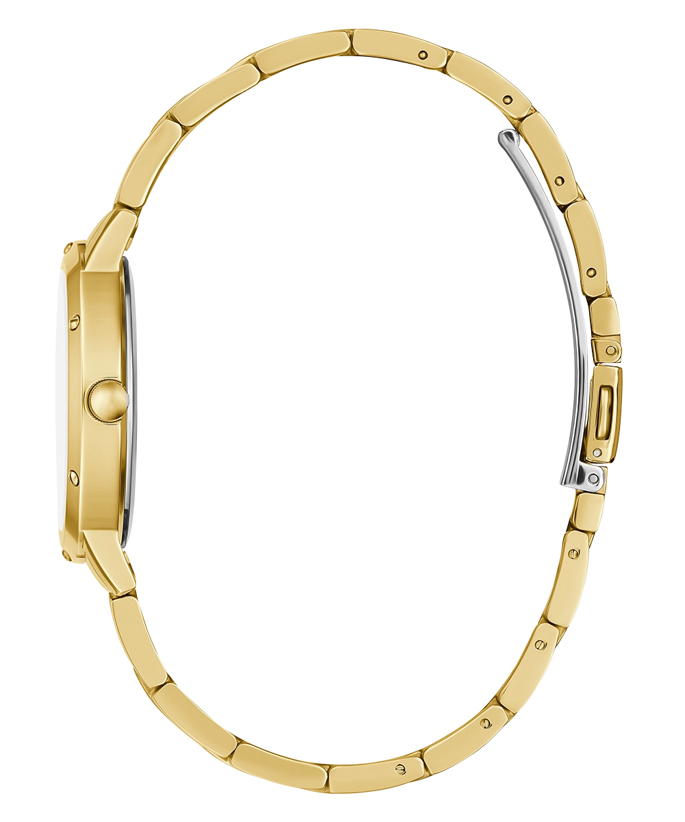GUESS Ladies Gold Tone Analog Watch