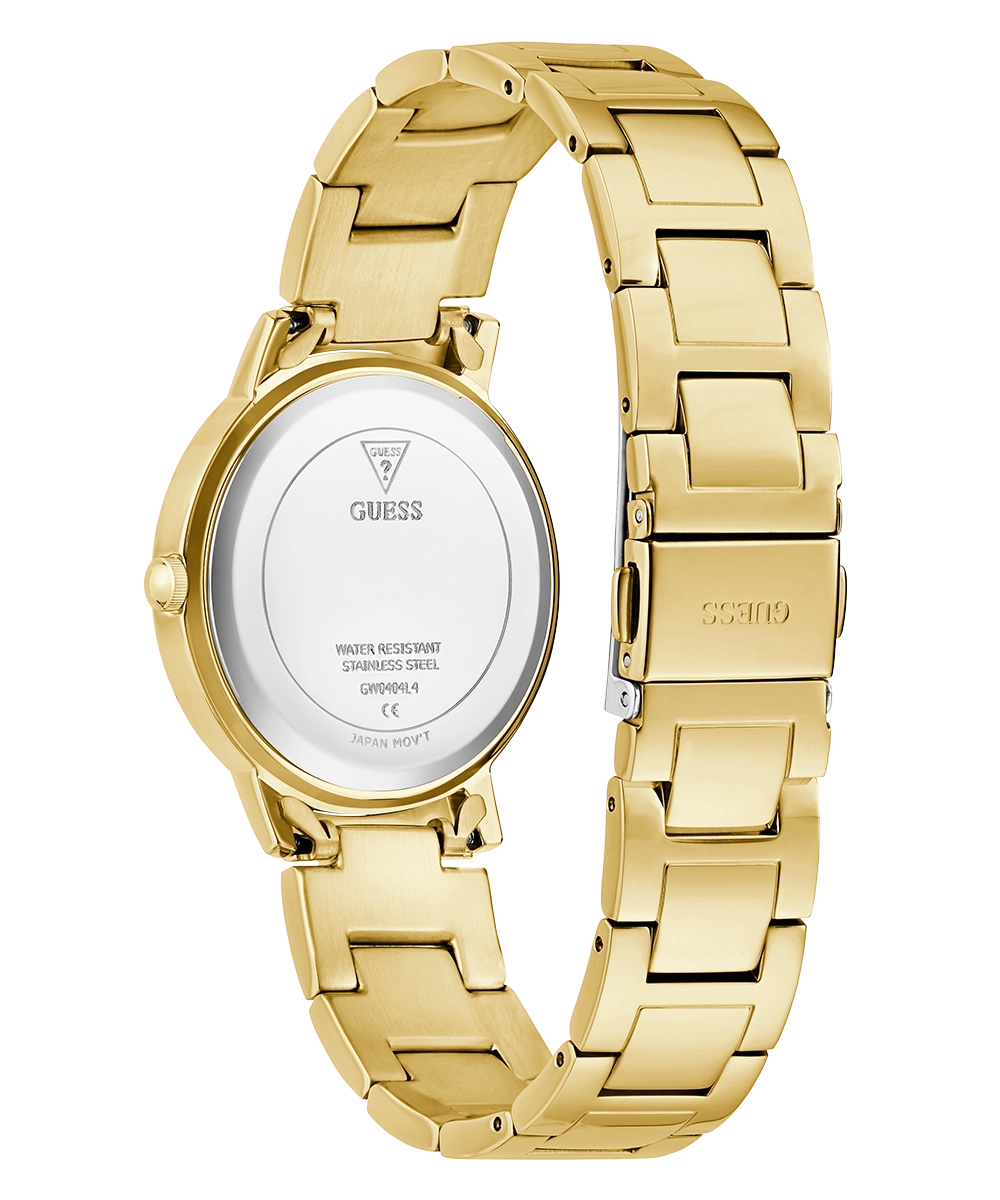 GUESS Ladies Gold Tone Analog Watch