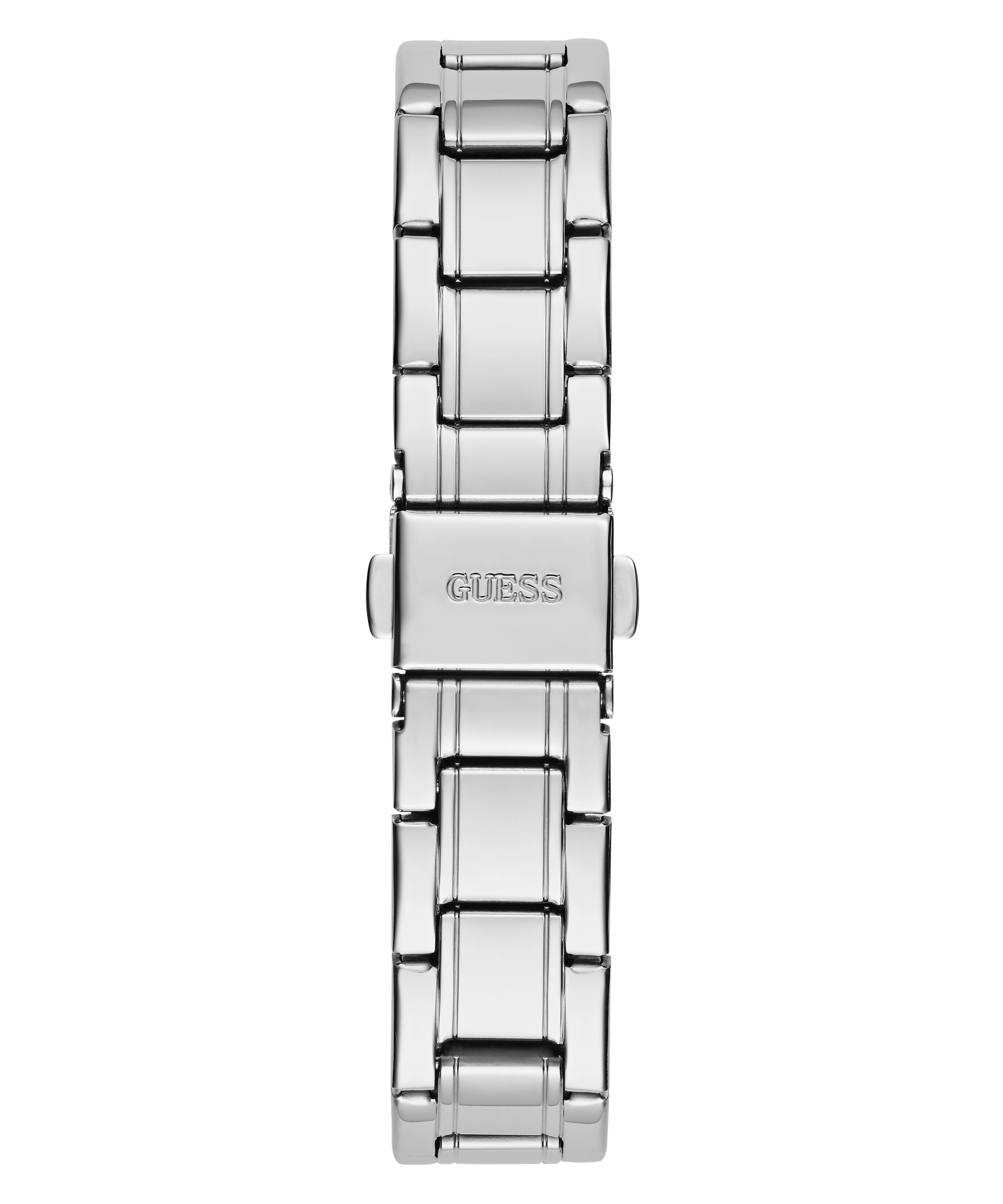 GUESS Ladies Silver Tone Analog Watch Box Set