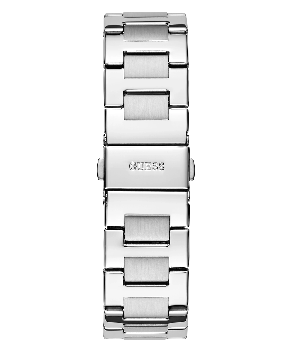 GUESS Ladies Silver Tone Multi-function Watch