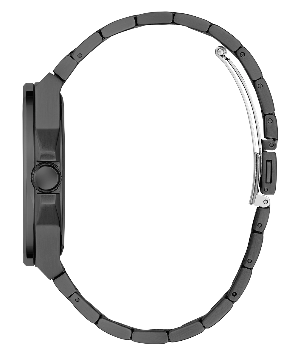 GUESS Mens Black Analog Watch
