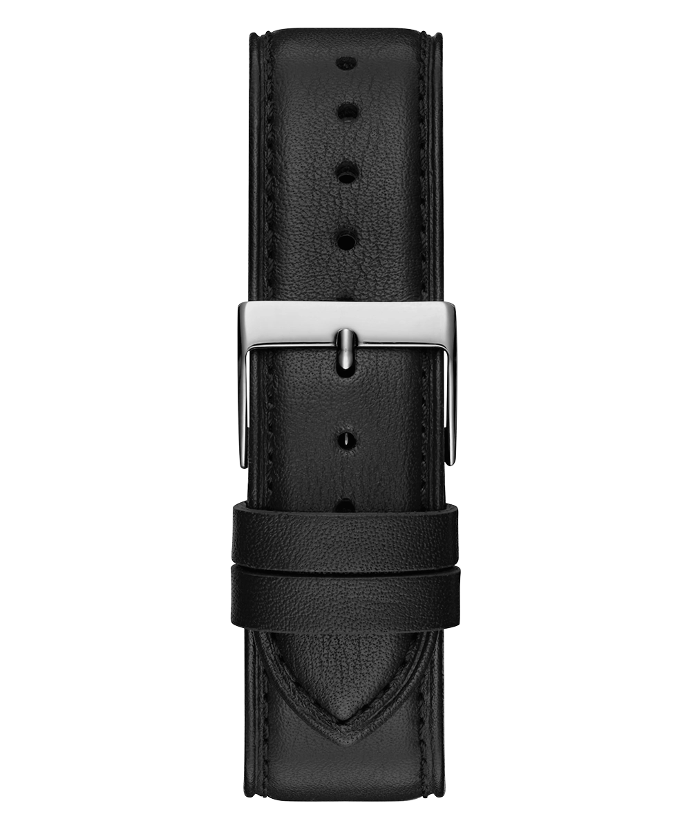 GUESS Mens Black Silver Tone Analog Watch Box Set