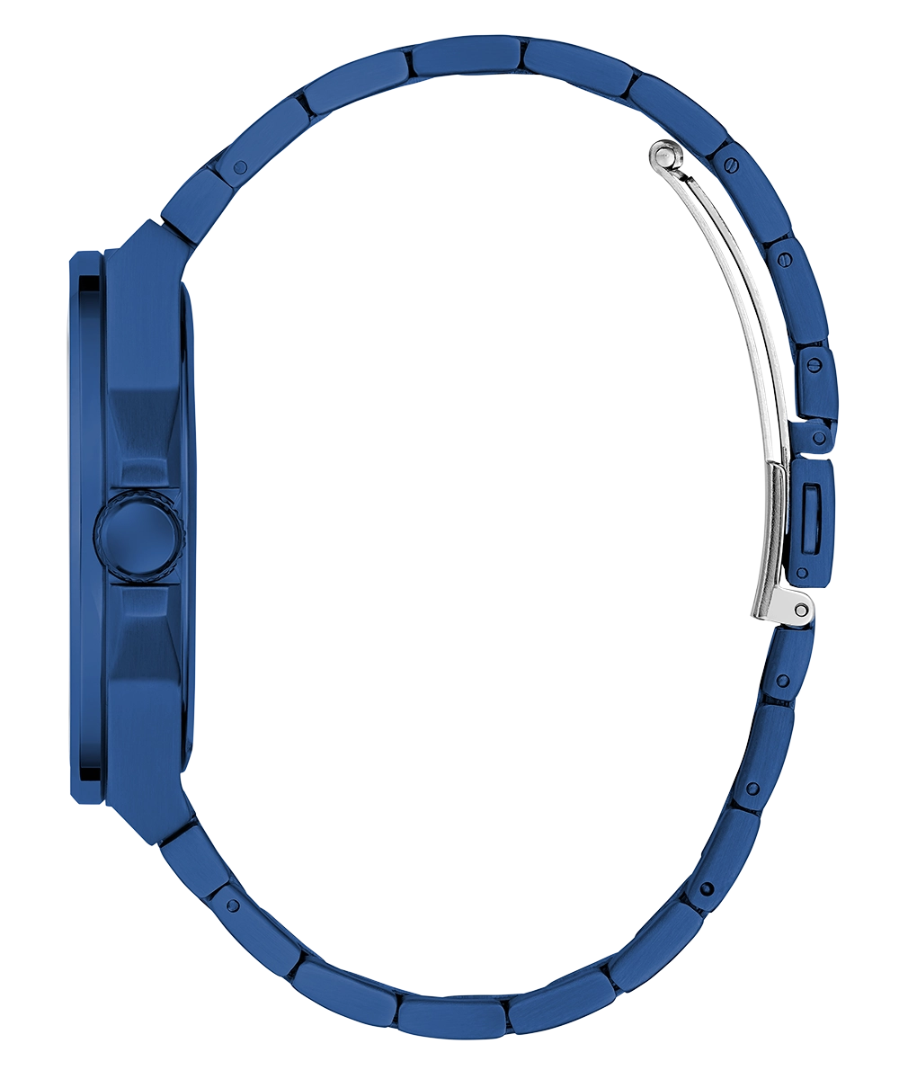 GUESS Mens Blue Analog Watch