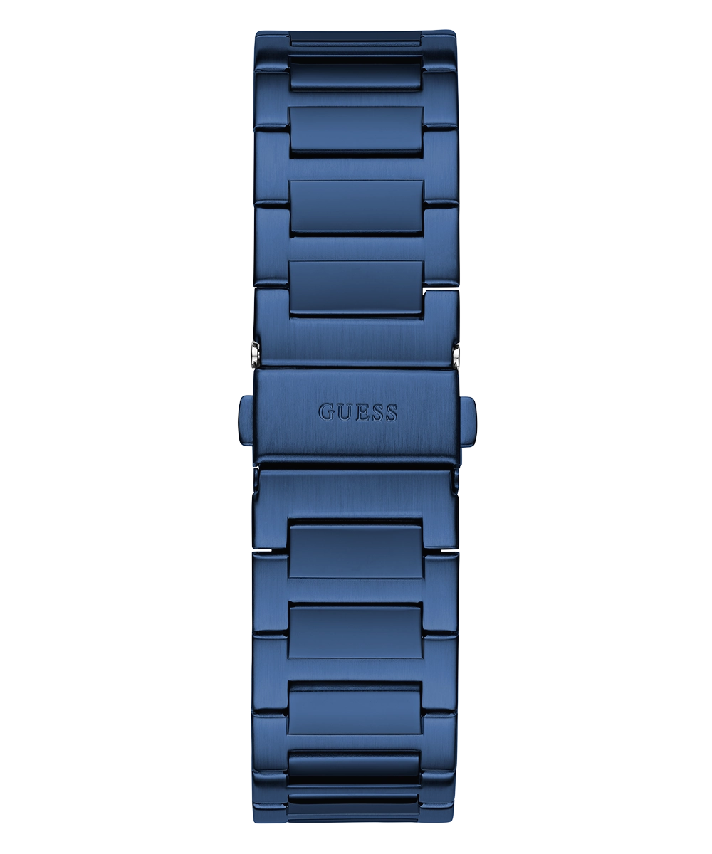 GUESS Mens Blue Analog Watch