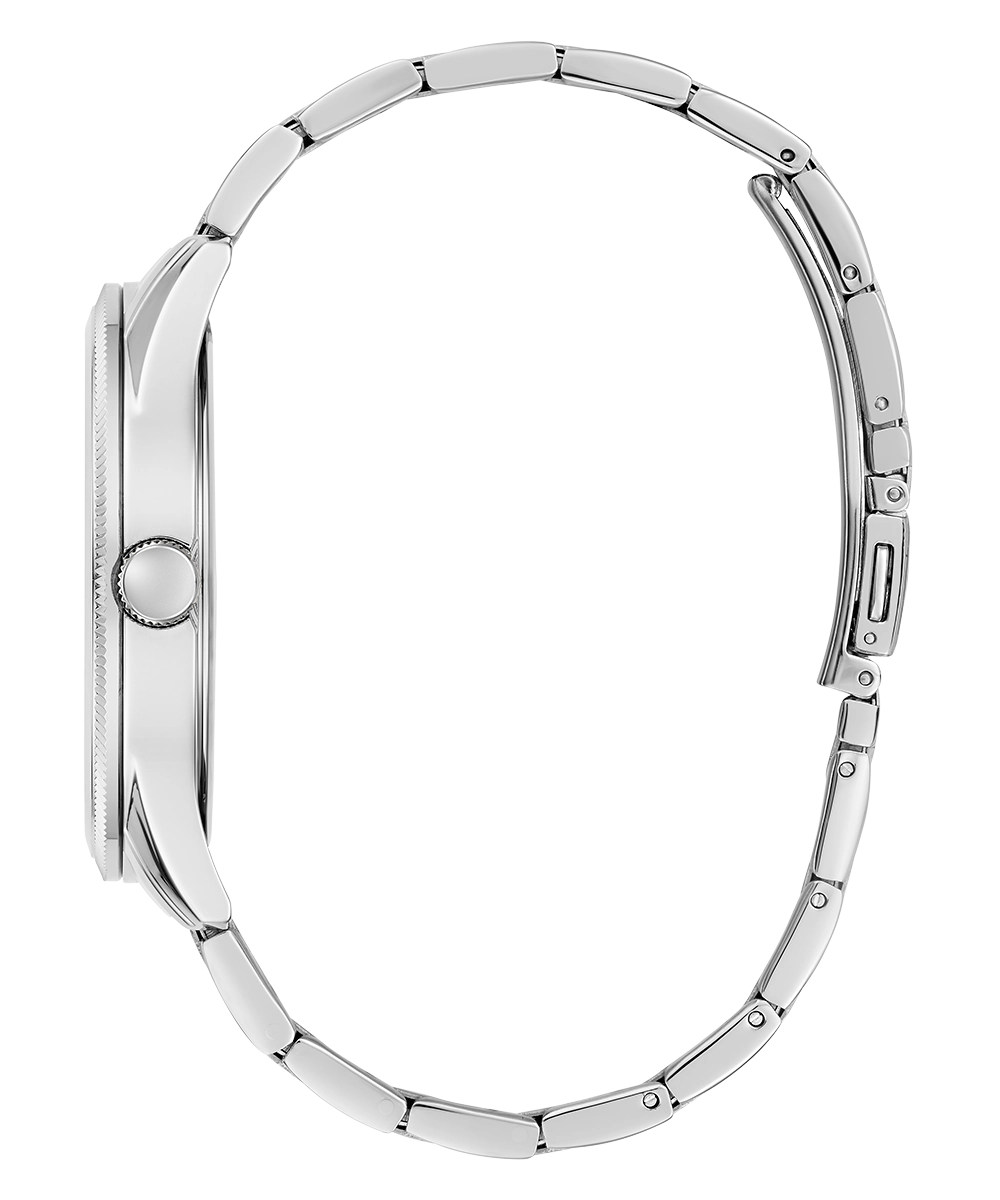 GUESS Mens Silver Analog Watch