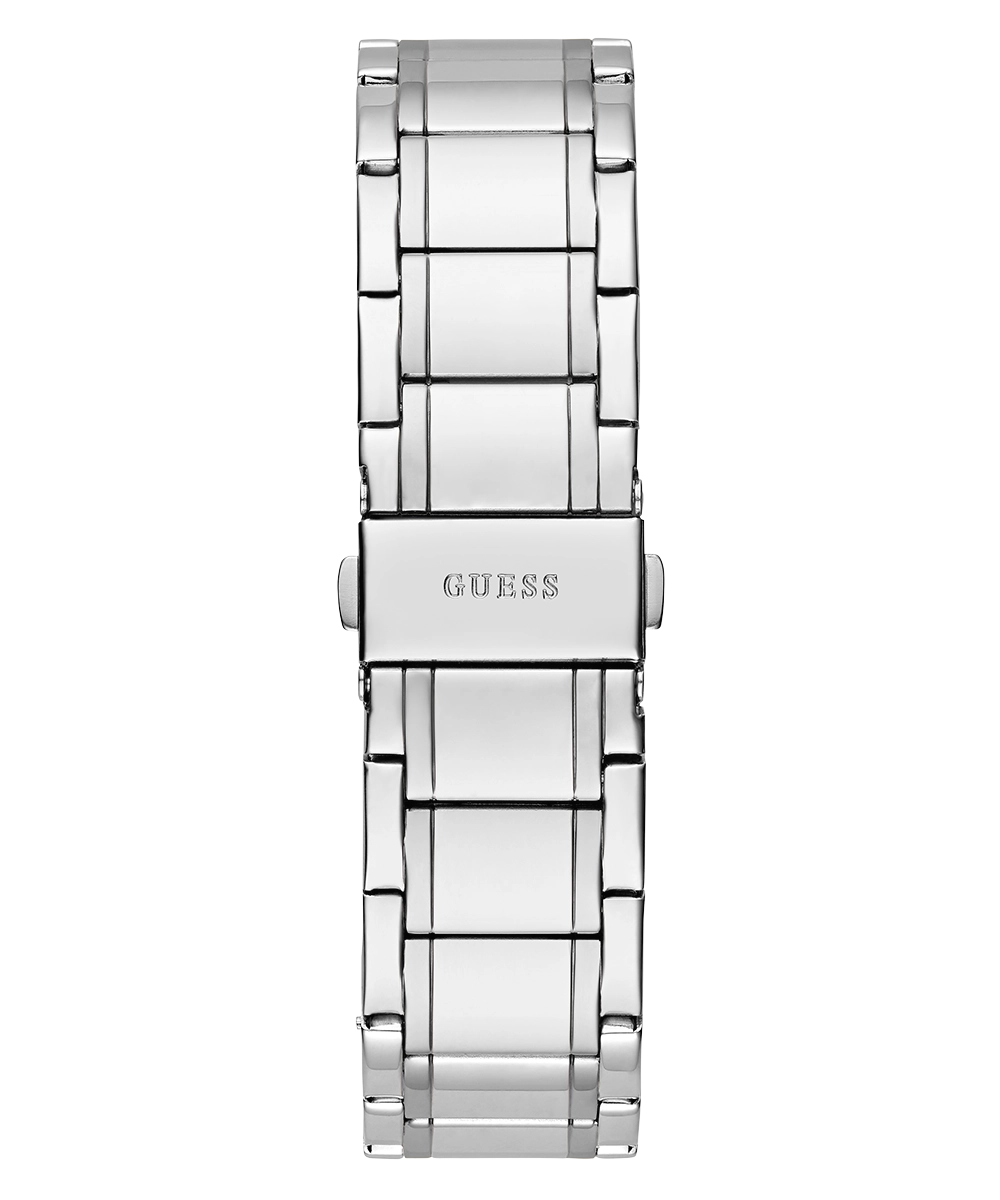 GUESS Mens Silver Analog Watch