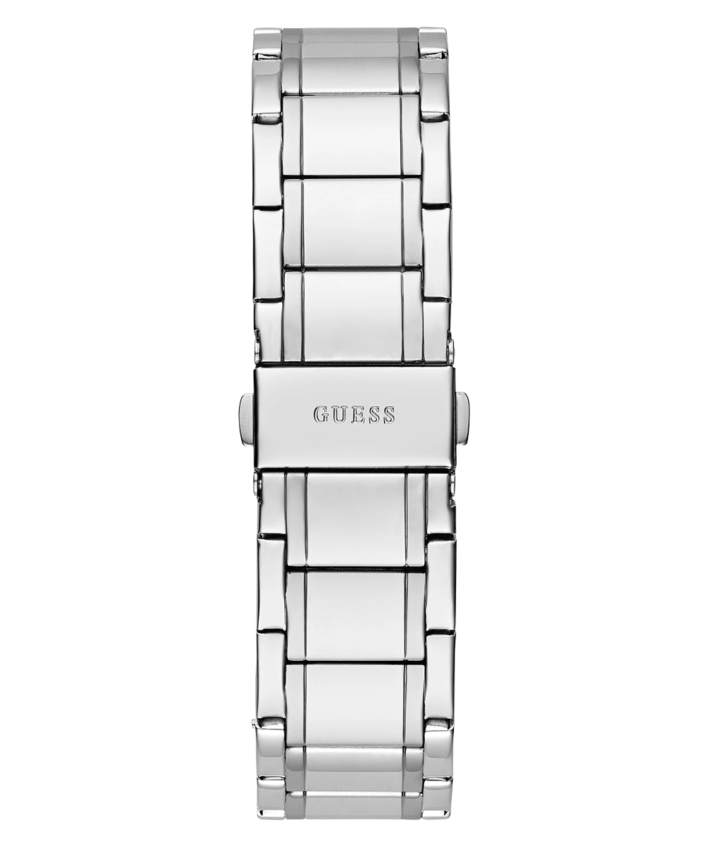 GUESS Mens Silver Analog Watch
