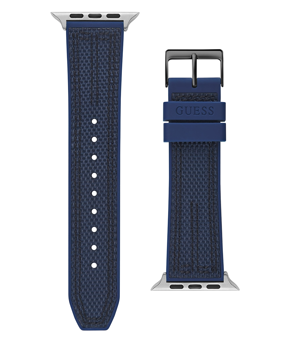 GUESS Nylon on Silicone Band for Apple 42-44 mm Watch