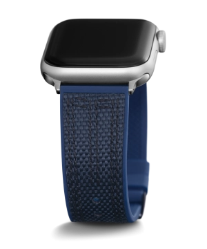 GUESS Nylon on Silicone Band for Apple 42-44 mm Watch