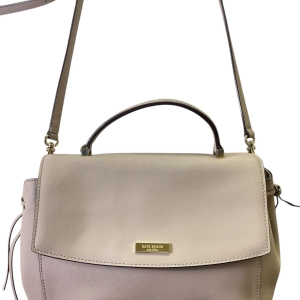 Handbag Designer By Kate Spade In Taupe, Size:Medium