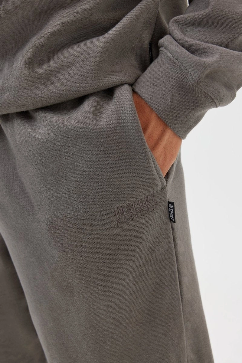 INSPORT UNISEX ASPEN SLATE OPEN LEG TRACKPANT