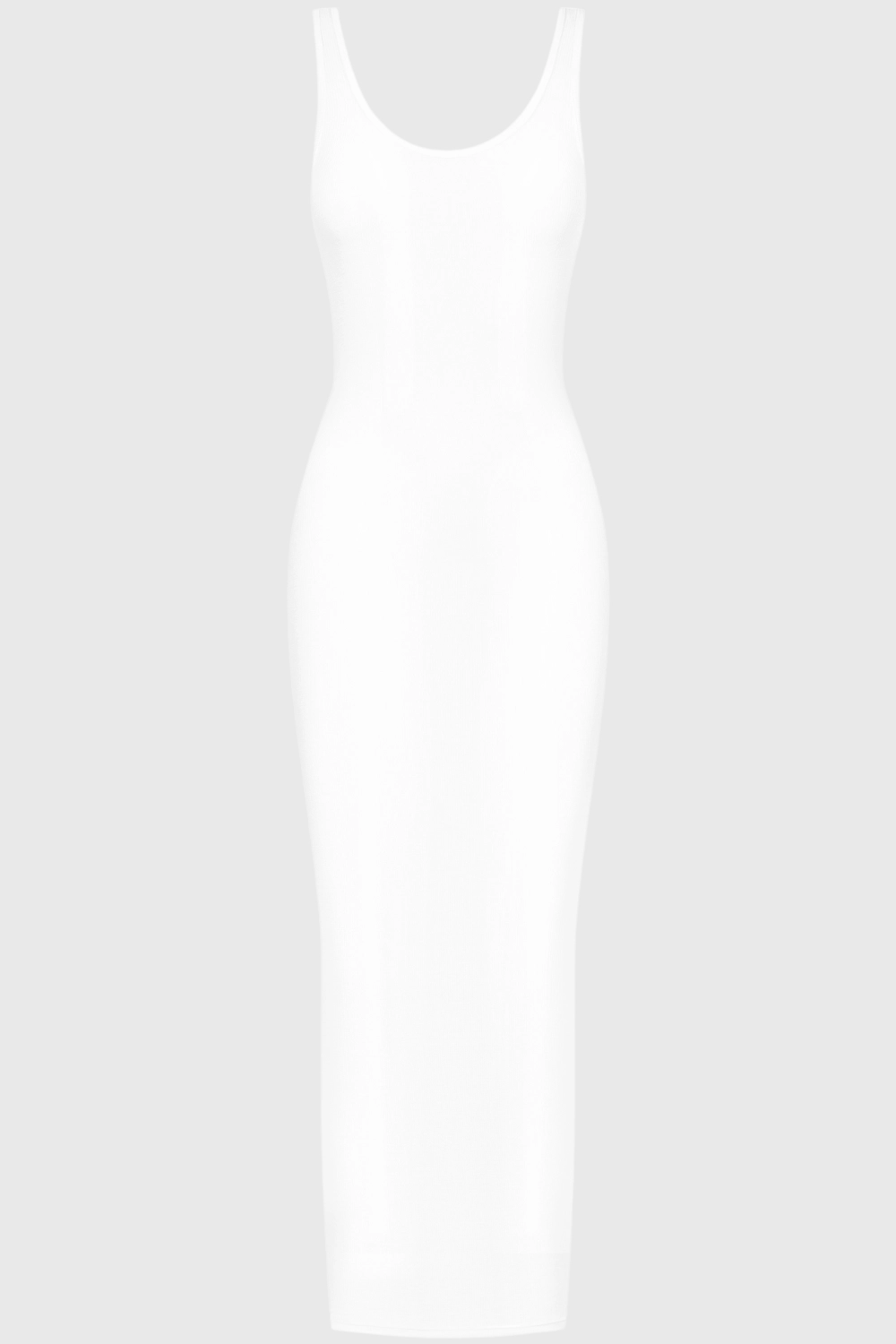 La Femme Amazone Long Dress White