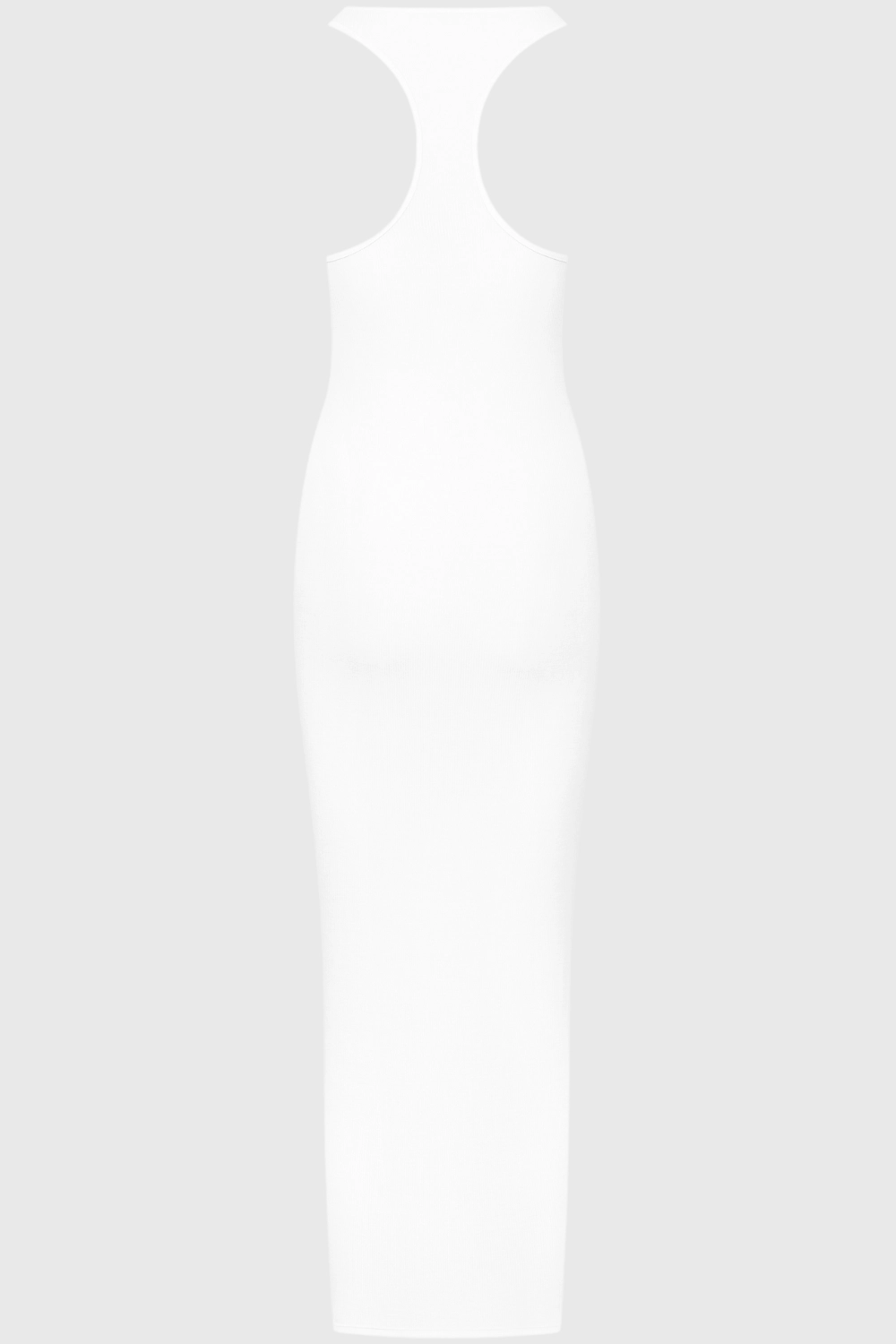 La Femme Amazone Long Dress White