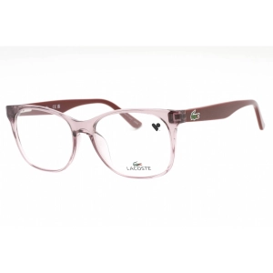 Lacoste Women's Eyeglasses - Rose Nude Plastic Rectangular Full Rim Frame | L2767 662
