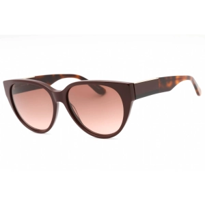 Lacoste Women's Sunglasses - Dark Red Plastic Cat Eye Shape Full Rim Frame | L985S 603