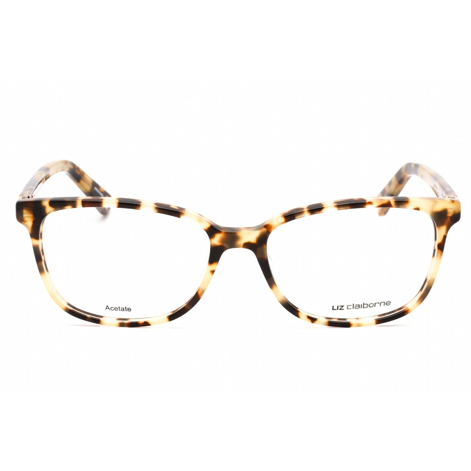 Liz Claiborne Women's Eyeglasses - Camel Tortoise Rectangular Frame | L 631 0ESP 00