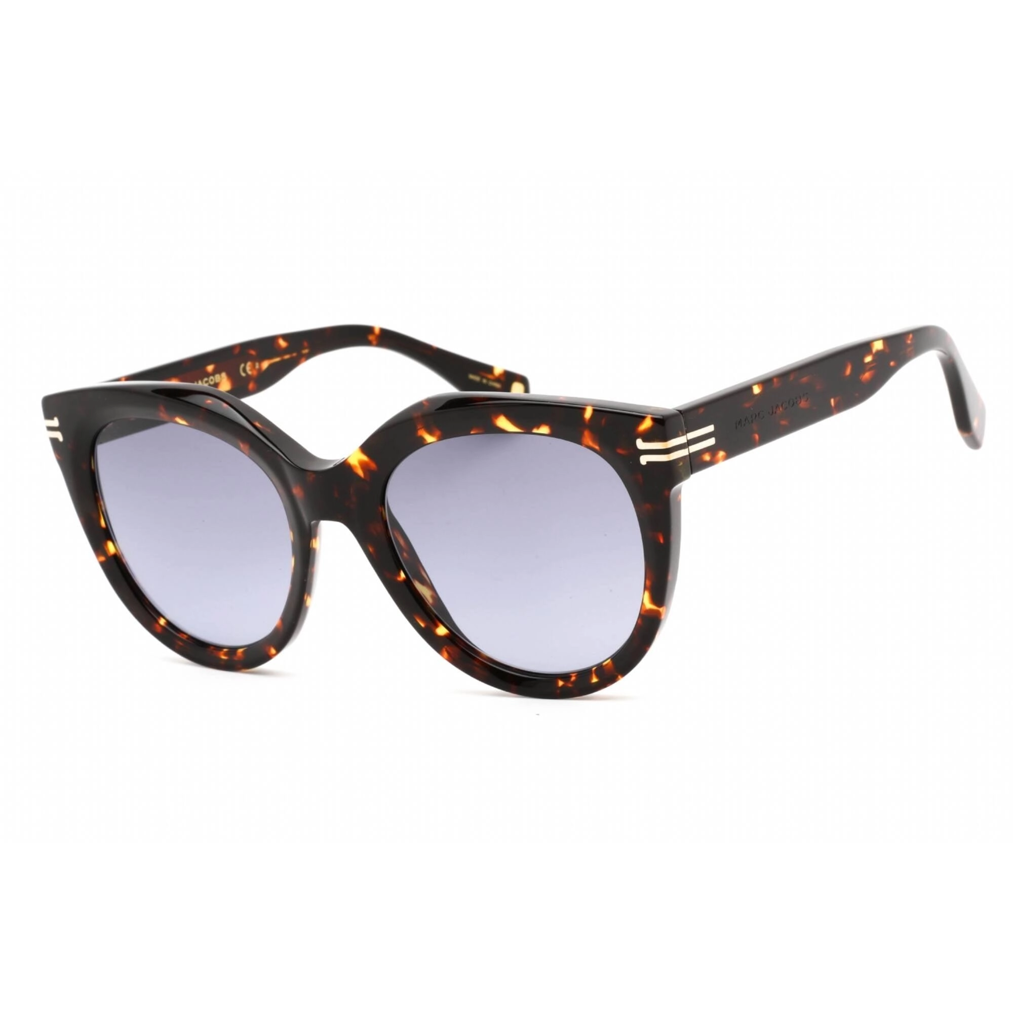 Marc Jacobs Women's Sunglasses - Full Rim Havana Round Shape Frame | MJ 1011/S 0086