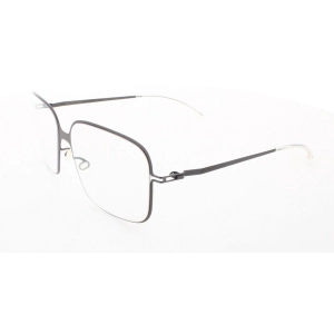 Mykita Unisex Eyeglasses - Black Berry Metal Square Frame | LITE-NELLI-BLACK-BERRY 006