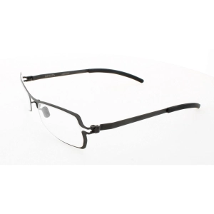 Mykita Unisex Eyeglasses - Black Rectangular Full Rim Frame | NO1-JEANNE-BLACK 002