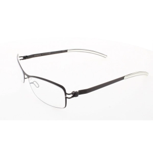 Mykita Unisex Eyeglasses - Blackberry Rectangular Frame | NO1-HEIDI-BLACKBERRY-DEMO