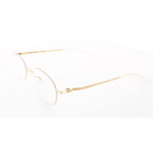 Mykita Unisex Eyeglasses - Glossy Gold Full Rim Frame | LITE-JALLU-GLOSSY-GOLD 013