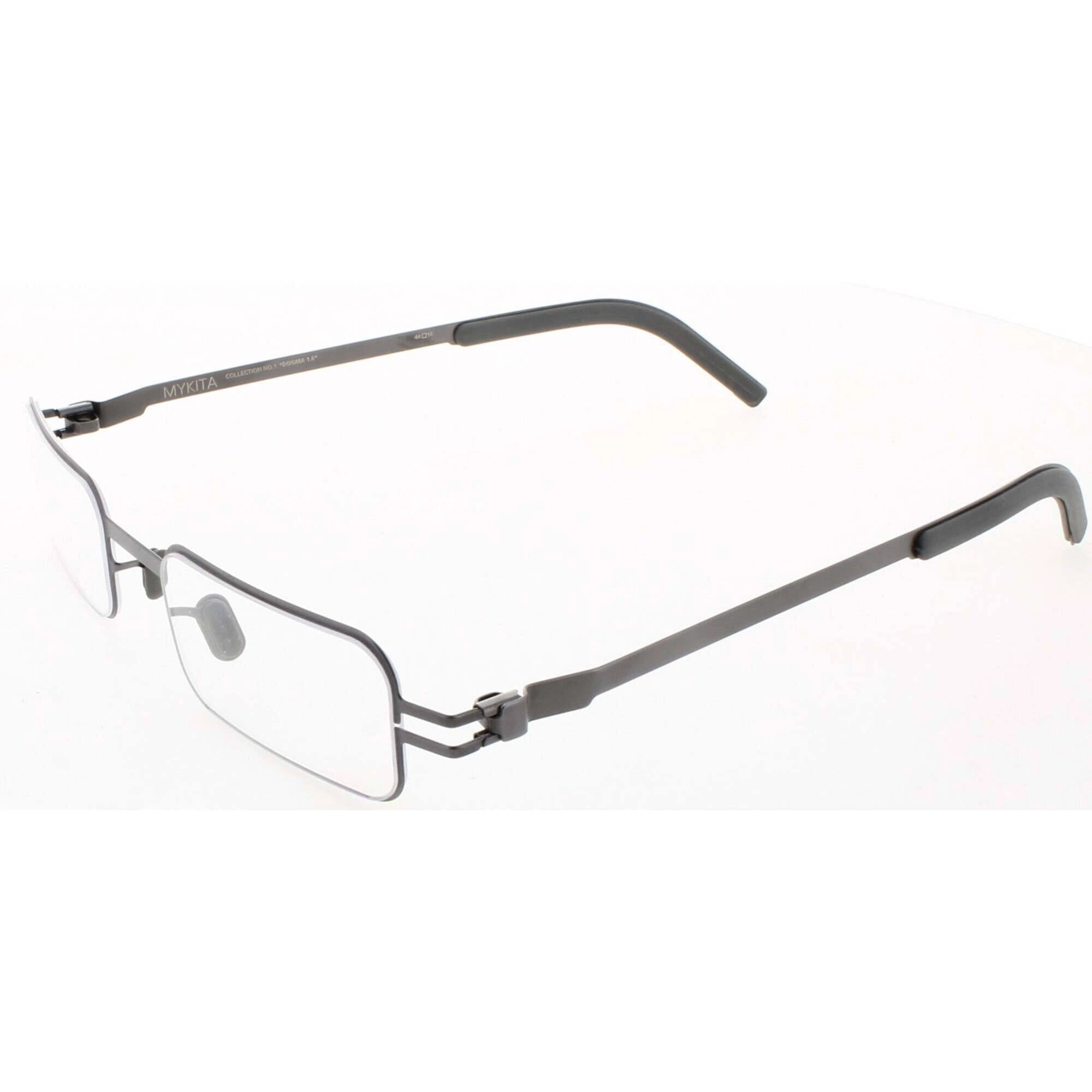 Mykita Unisex Eyeglasses - Graphite Metal Frame, 44mm | DOGMAL-DOGMA-1.6-GRAPHITE