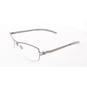 Mykita Unisex Eyeglasses - Grey Metal Cat Eye Full Rim Frame | NO1-LINDY-GREY 004