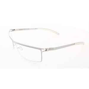 Mykita Unisex Eyeglasses - Pearl Rectangular Metal Frame | NO1-BENJAMIN-PEARL 009