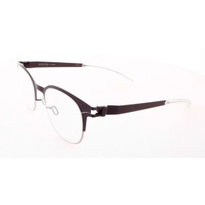 Mykita Unisex Eyeglasses - Plum/Blush Full Rim Metal Frame | NO1-DINAH-PLUM/BLUSH