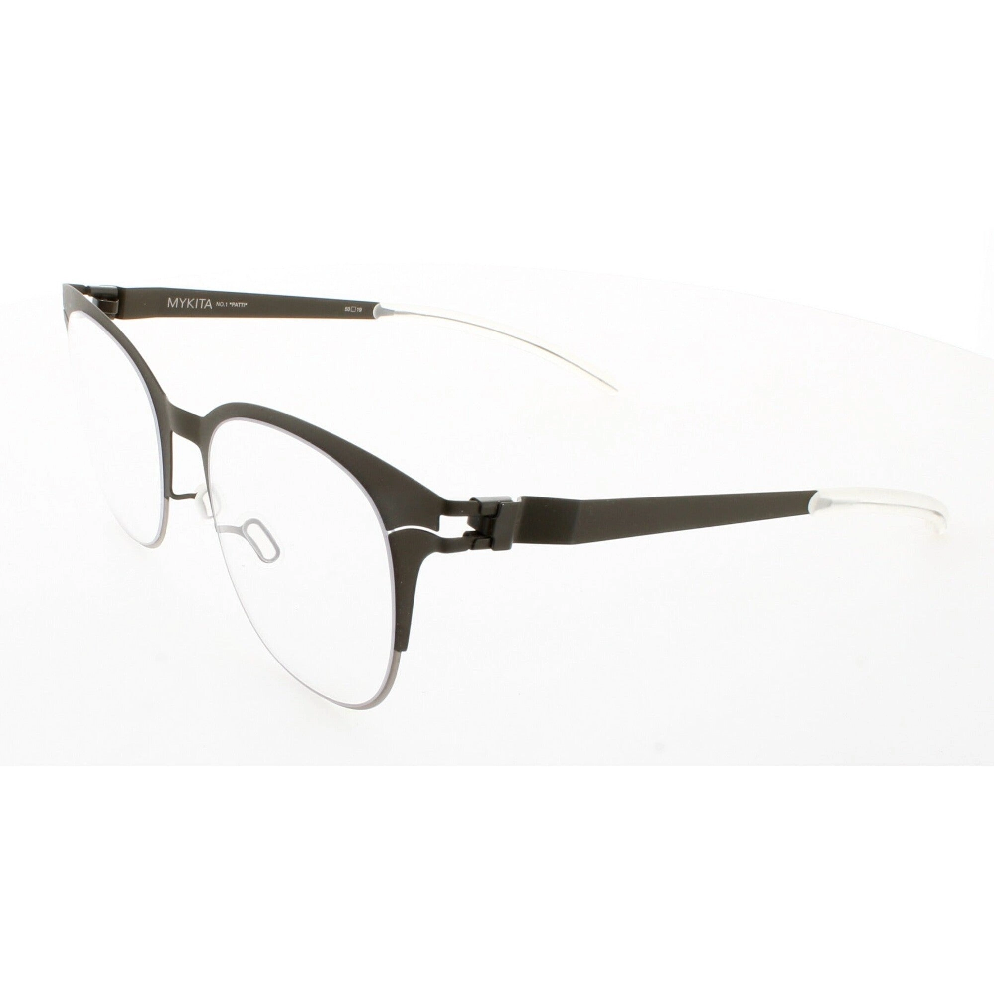 Mykita Unisex Eyeglasses - Sepia Beige Metal Phantos Frame | NO1-PATTI-SEPIA-BEIGE 191