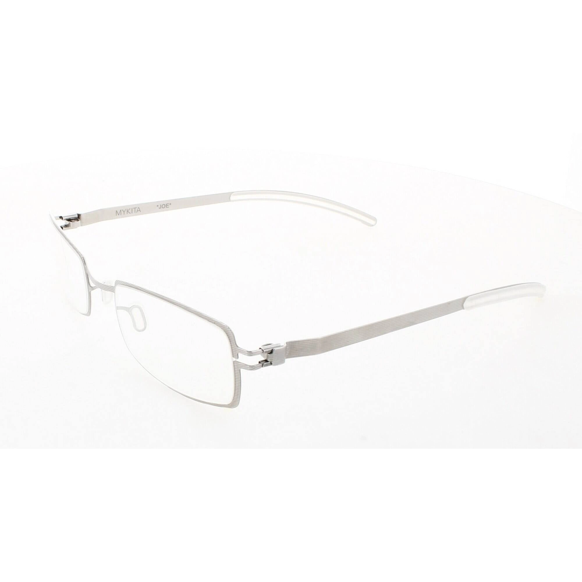 Mykita Unisex Eyeglasses - Silver Line Rectangular Frame | NO1-JOE-SILVERL-LINE 007