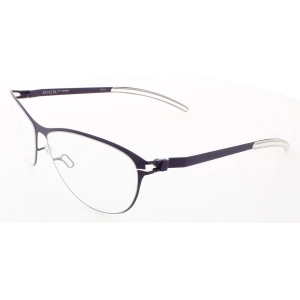 Mykita Unisex Eyeglasses - Violet Metal Cat Eye Full Rim Frame | NO1-MARIAN-VIOLET