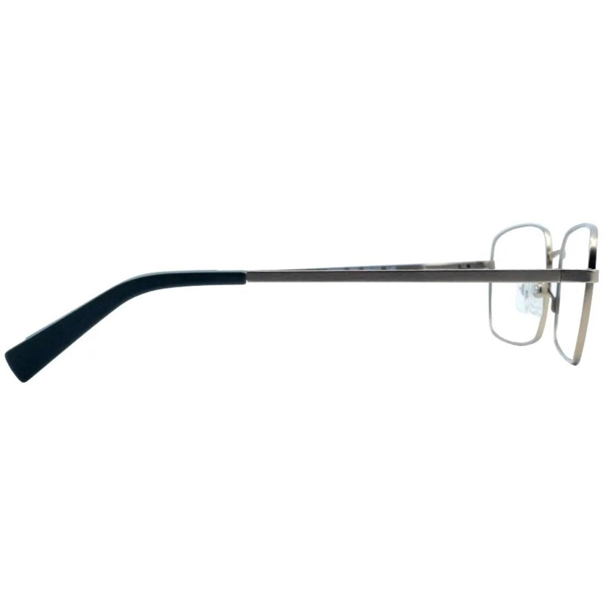 Nautica Unisex Eyeglasses - Satin Gold Metal Rectangular Frame | NAUTICA N7302 720