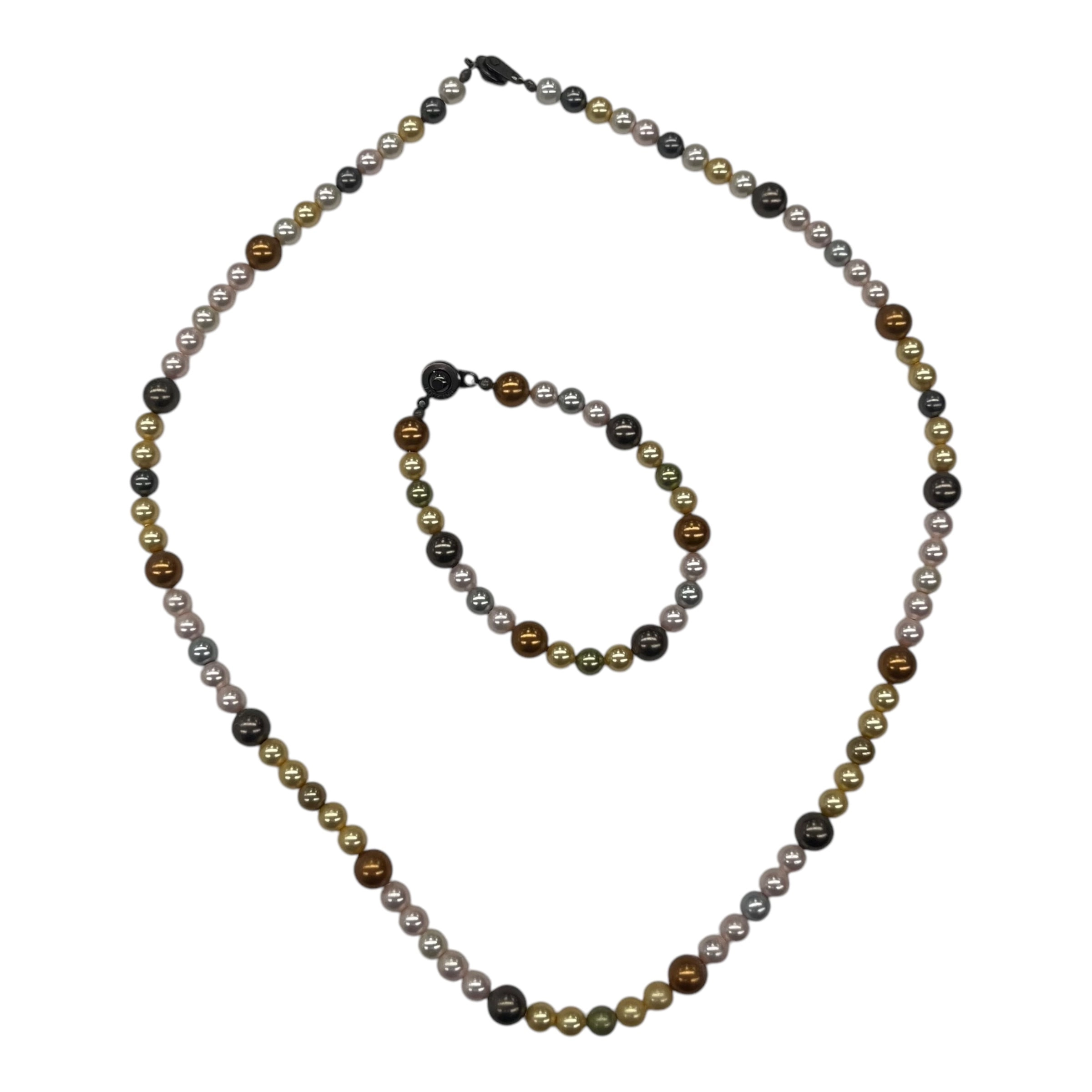 Necklace Set By Clothes Mentor In Multi, Size:02 Piece Set