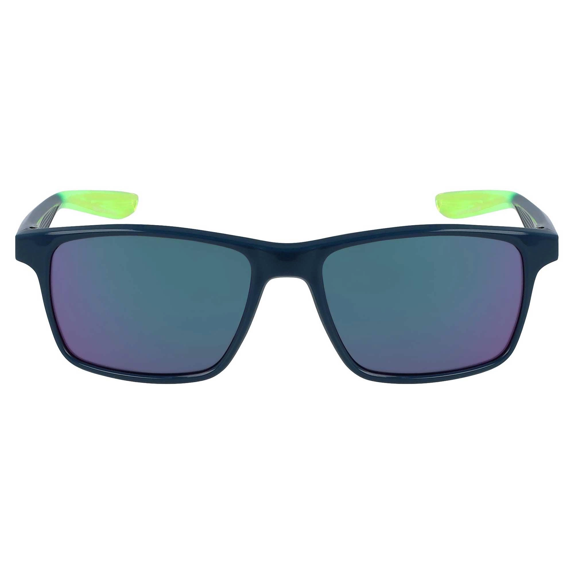 Nike Unisex Sunglasses - Violet Mirror Gradient Lens Plastic Square Frame | Whiz 300