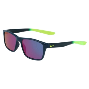 Nike Unisex Sunglasses - Violet Mirror Gradient Lens Plastic Square Frame | Whiz 300