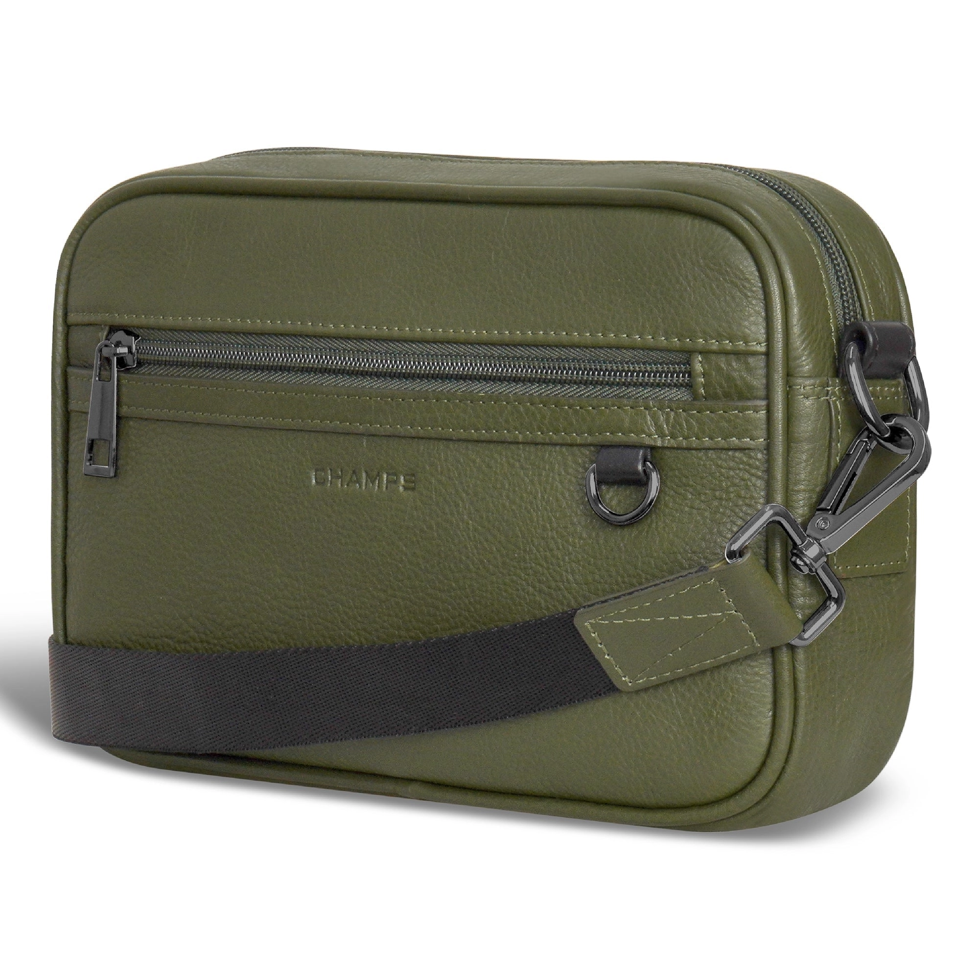 Onyx / Leather Camera Bag *Drop Ship*