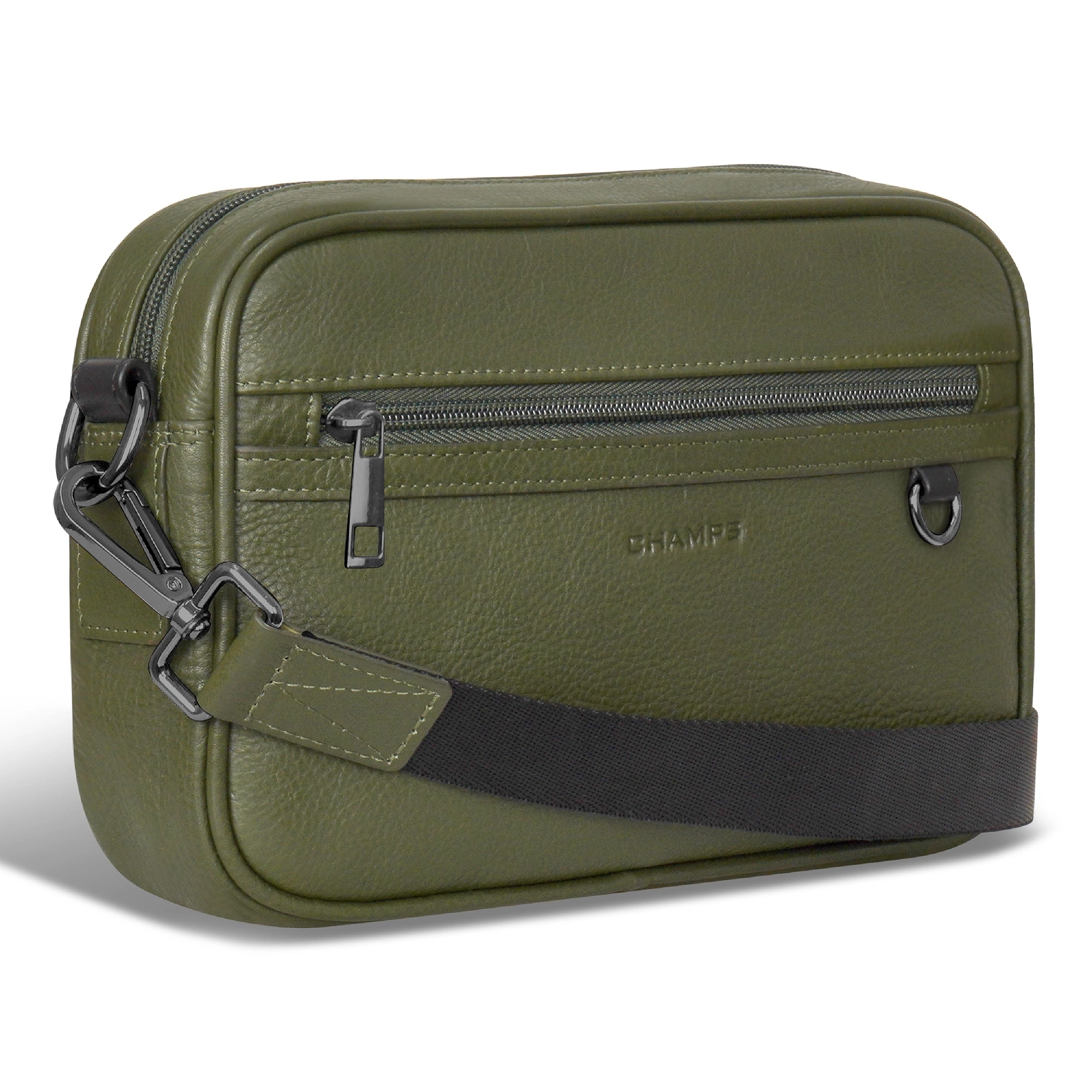 Onyx / Leather Camera Bag *Drop Ship*