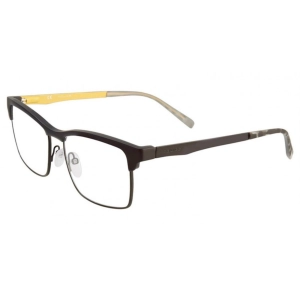 Police Unisex Eyeglasses - Rubber Milk Grey Rectangular Frame | POLICE VPL260 09U5