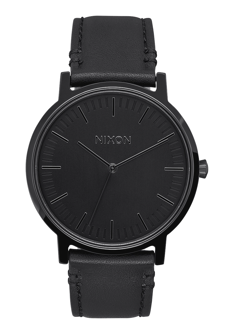 Porter Leather - All Black