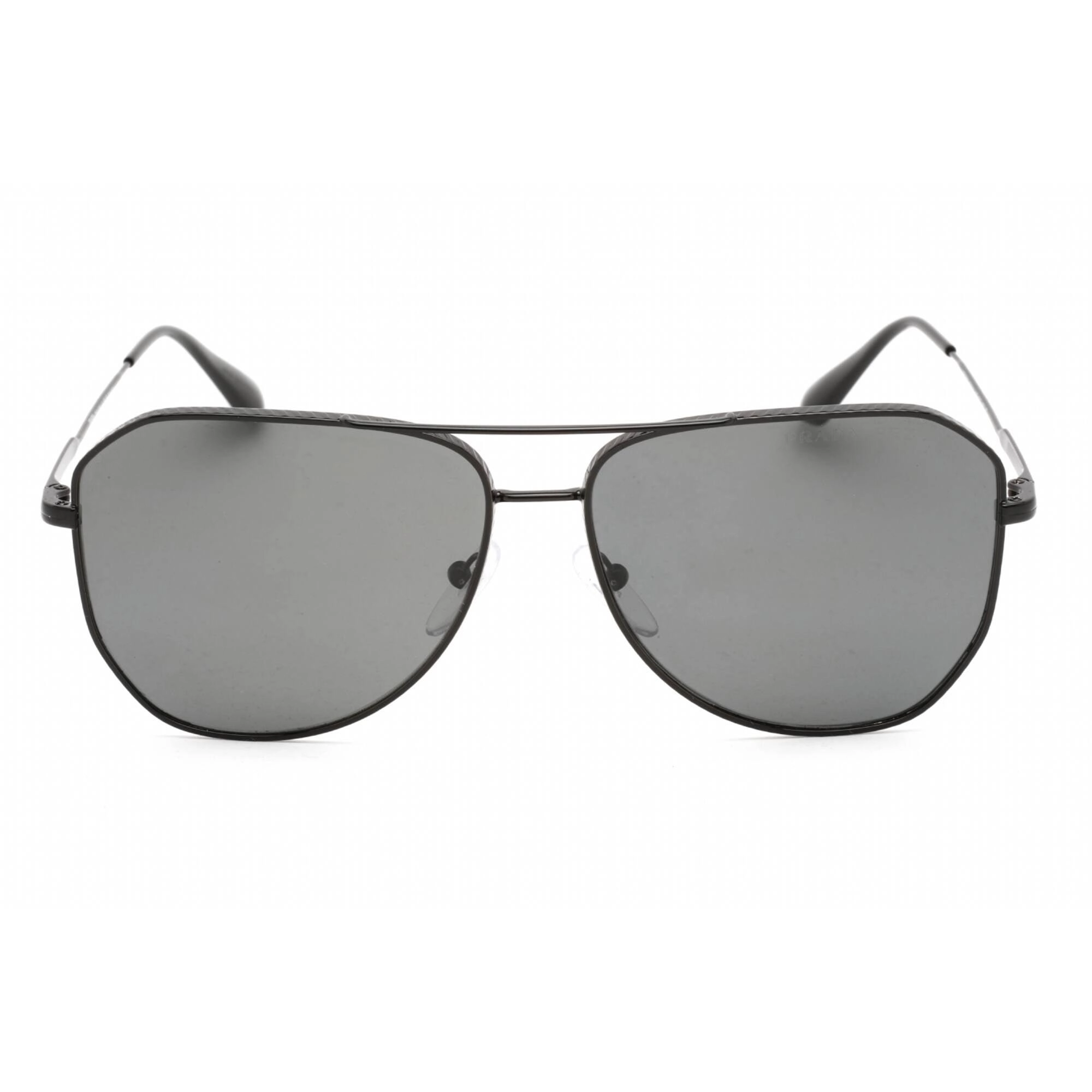 Prada Unisex Sunglasses - Adjustable Nose Pads Metal Aviator Frame | 0PR 63XS 1AB08G
