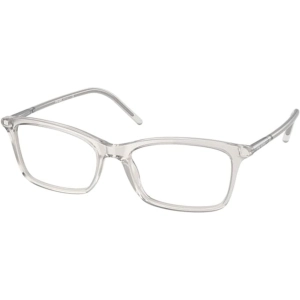 Prada Women's Eyeglasses - Grey Opal Plastic Cat Eye Frame | PRADA 0PR 16WV TWH1O154