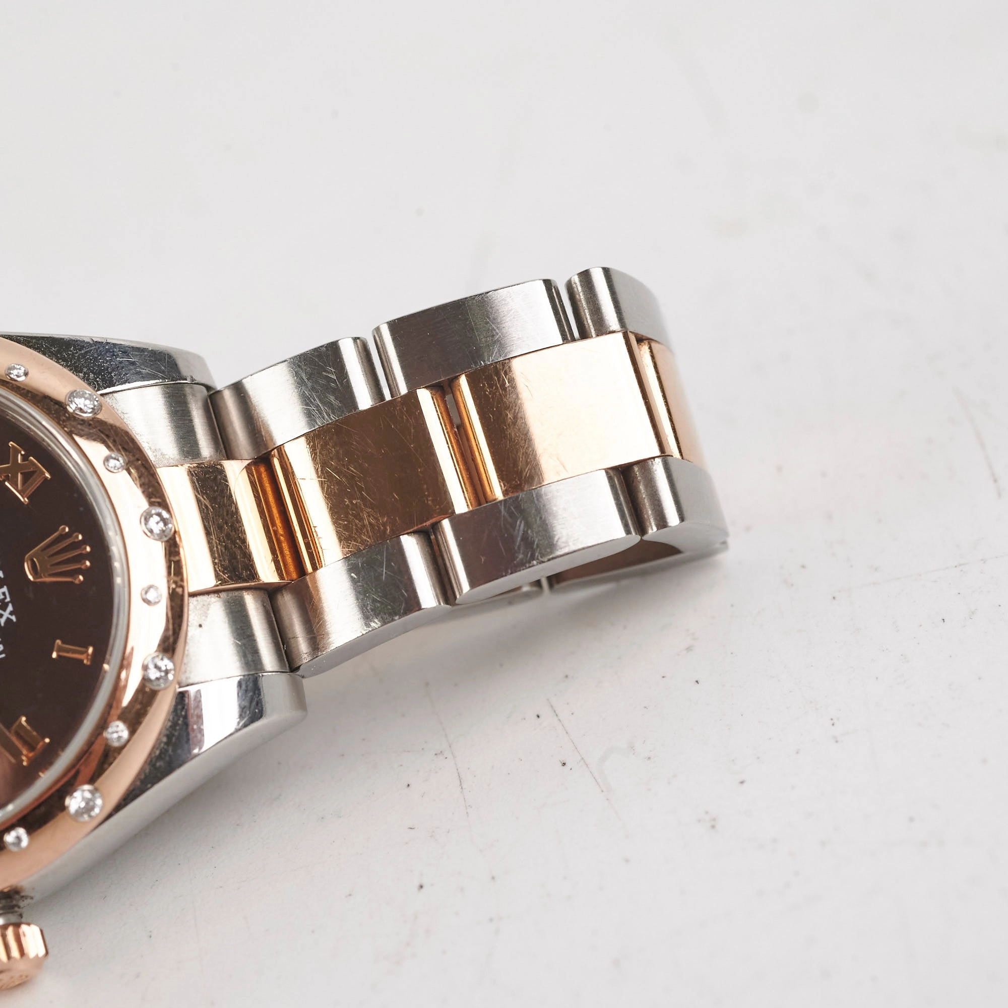 Rolex Datejust 31mm Two Tone Everose Stainless Steel Watch Model 178341 (2013)