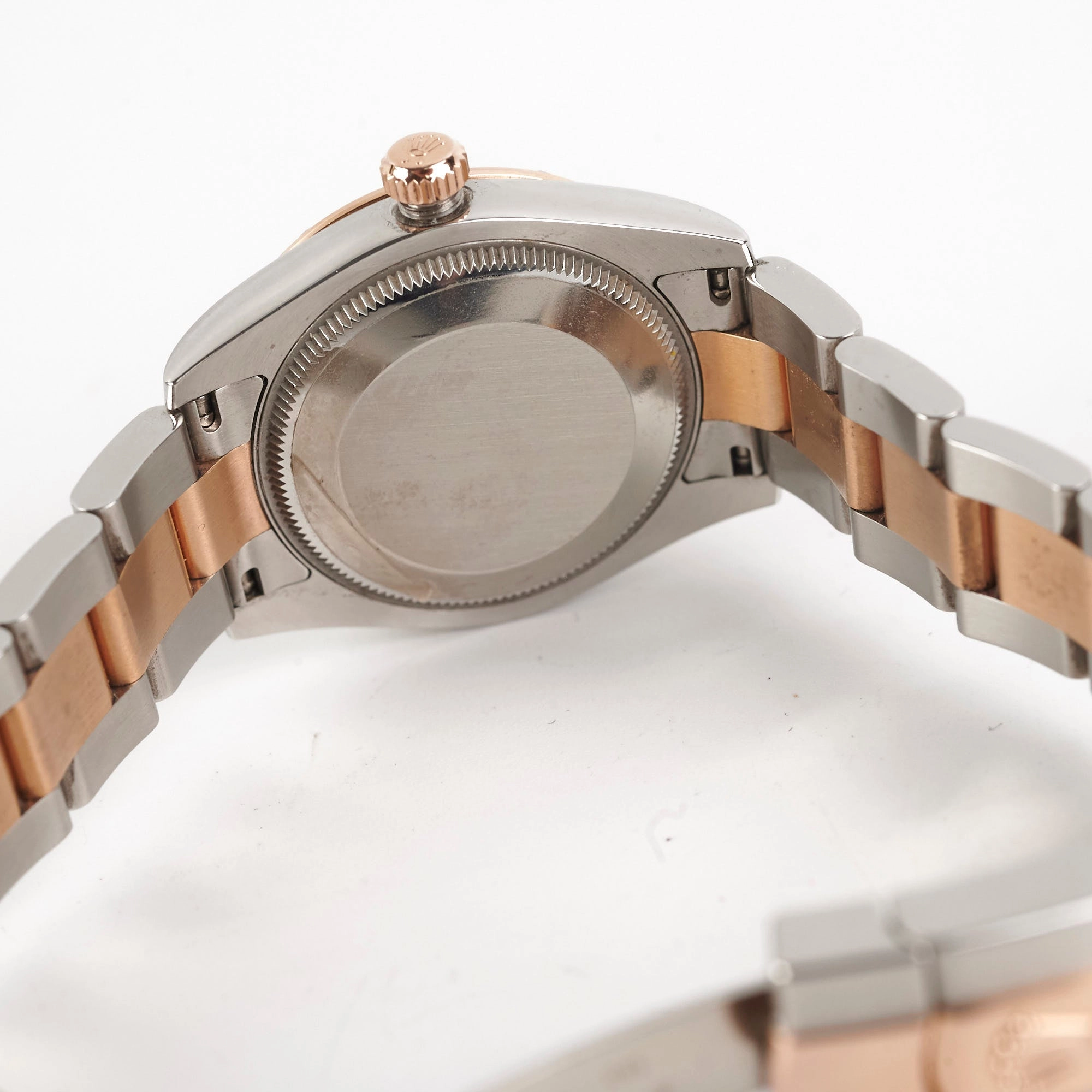 Rolex Datejust 31mm Two Tone Everose Stainless Steel Watch Model 178341 (2013)