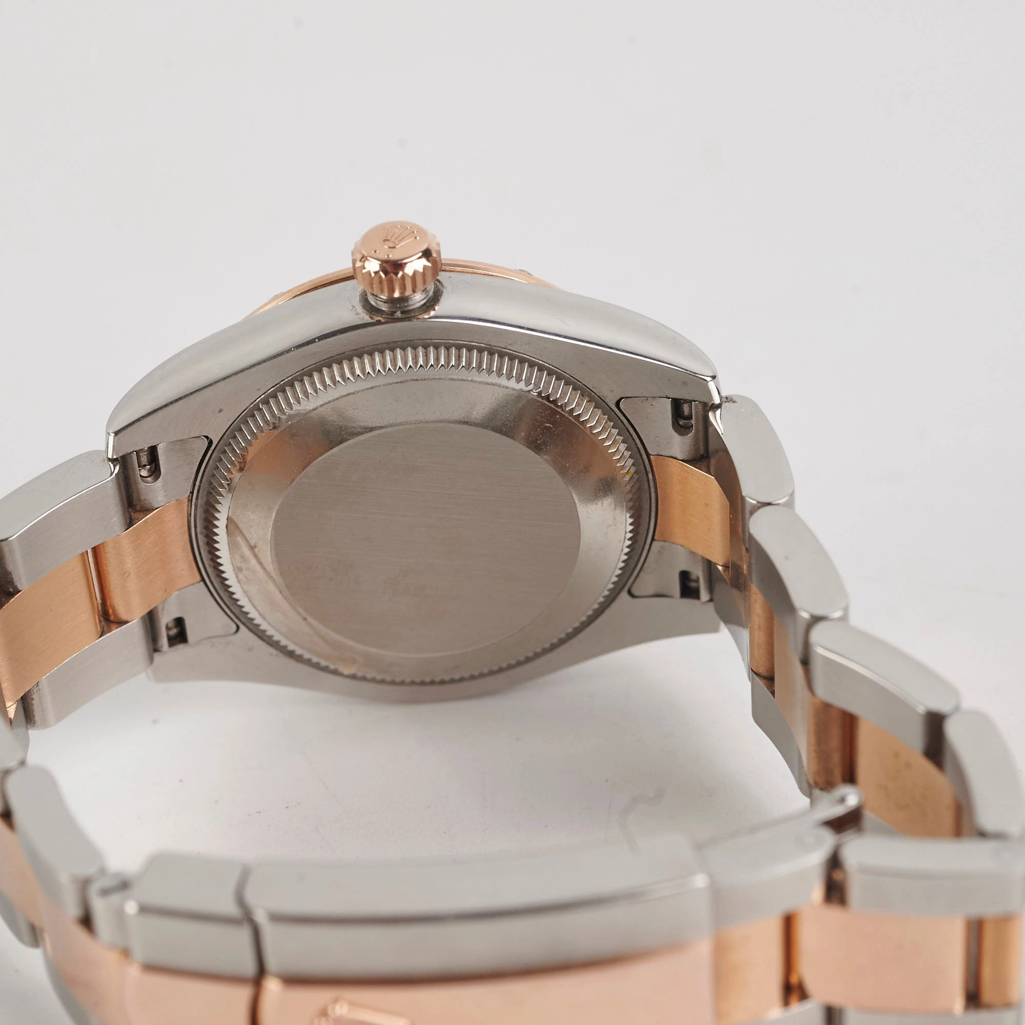 Rolex Datejust 31mm Two Tone Everose Stainless Steel Watch Model 178341 (2013)