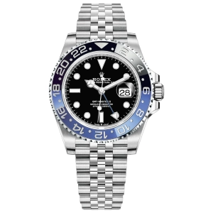 Rolex | GMT-Master II GMT Black Dial ( Blue and Black bezel )