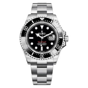 Rolex Sea Dweller 126600 Oyster Perpetual Black Dial 43Mm Stainless Steel Men’S Watch